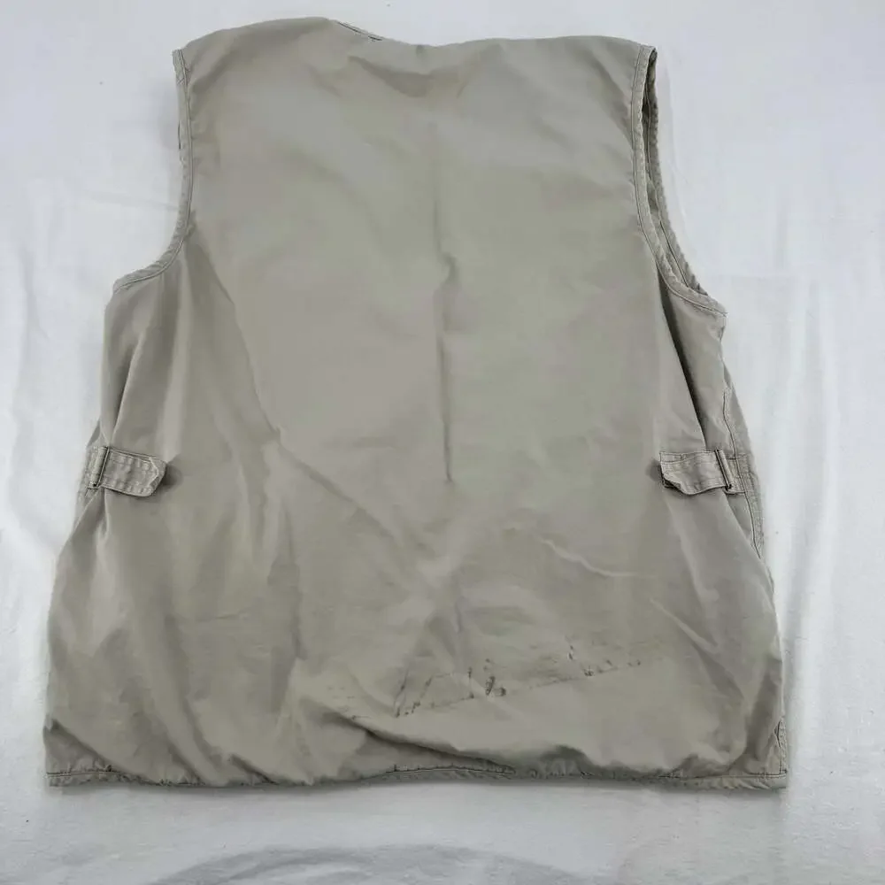 Vintage Banana Republic Safari & Travel Multi-Pocket Utility Fishing Vest